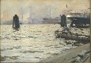 Anders Zorn The Port of Hamburg, Germany oil painting artist
